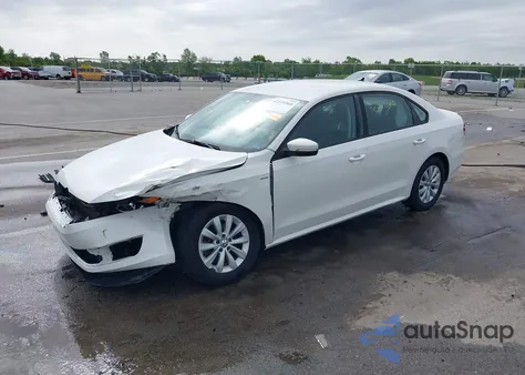 2014 Volkswagen Passat 2.5L Wolfsburg Edition из США, поврежденный, VIN 1VWAP7A34EC002757